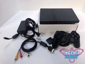 [Japanese] Playstation 2 Slim Console - Slim Line Black