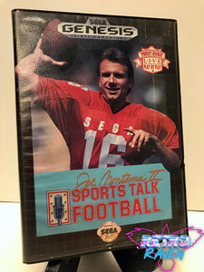 Joe Montana II: Sports Talk Football  - Sega Genesis - Complete