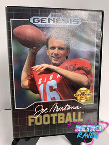 Joe Montana Football  - Sega Genesis - Complete