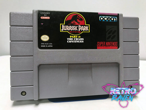 Jurassic Park Part 2: The Chaos Continues - Super Nintendo