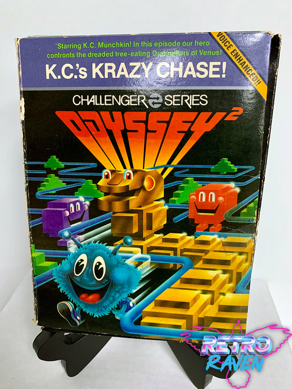 K.C.'s Krazy Chase! - Magnavox Odyssey 2 - Complete