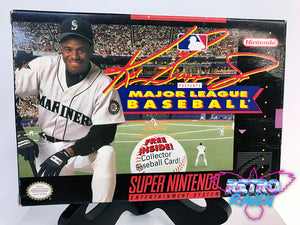 Ken Griffey Jr. Presents Major League Baseball - Super Nintendo - Complete