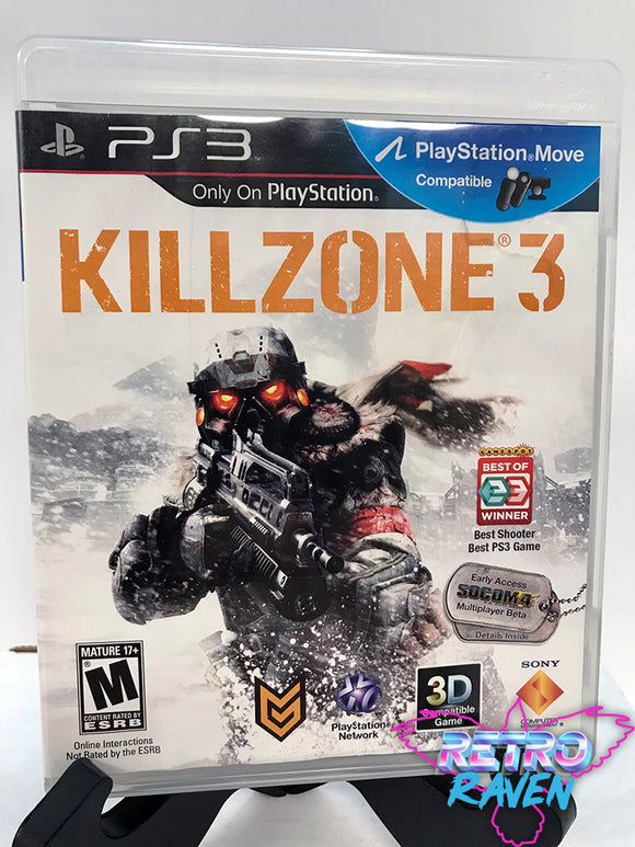 Killzone 3 Sony PlayStation 3 PS3 Game
