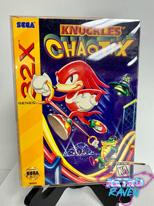 Knuckles' Chaotix - Sega 32X - Complete