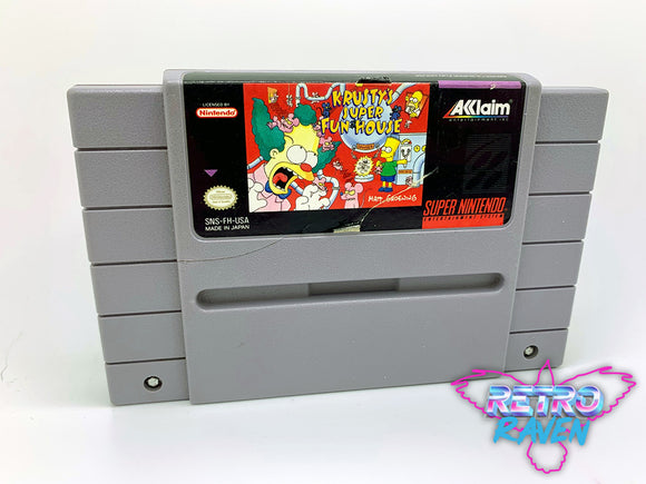 Krusty's Super Fun House - Super Nintendo
