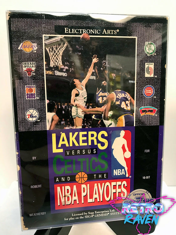 Lakers versus Celtics and the NBA Playoffs - Sega Genesis - Complete