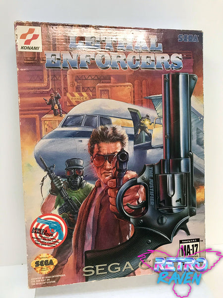 Lethal Enforcers for Sega Genesis and Sega CD with good Justifier