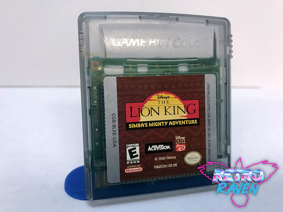 Disney's The Lion King: Simba's Mighty Adventure - Game Boy Color
