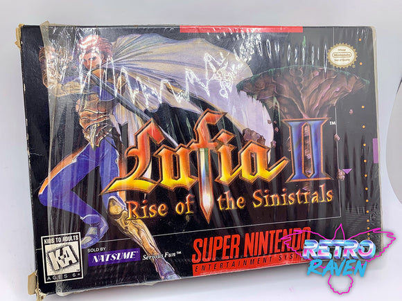 Lufia II: Rise of the Sinistrals - Super Nintendo - Complete