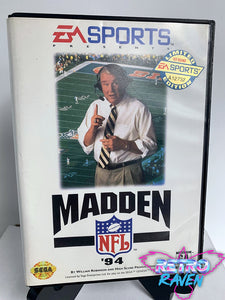 Madden NFL '94  - Sega Genesis - Complete
