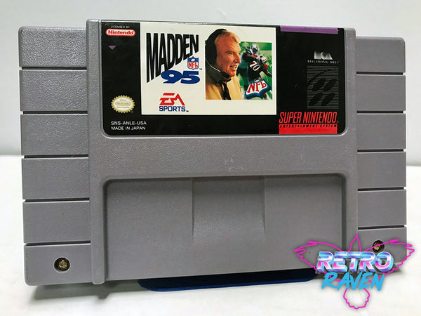 Madden NFL '95 - Super Nintendo – Retro Raven Games