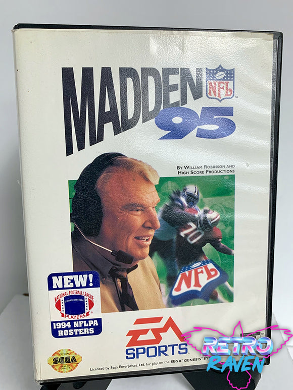 Madden NFL 95  - Sega Genesis - Complete