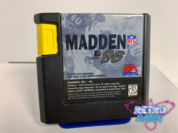 Madden 96 (Sega Genesis) How to Create A Player 