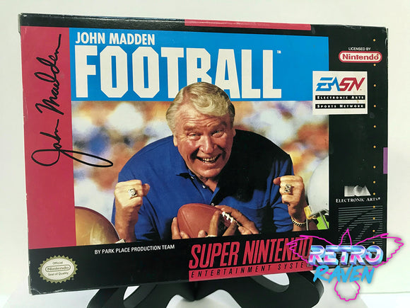 John Madden Football - Super Nintendo - Complete