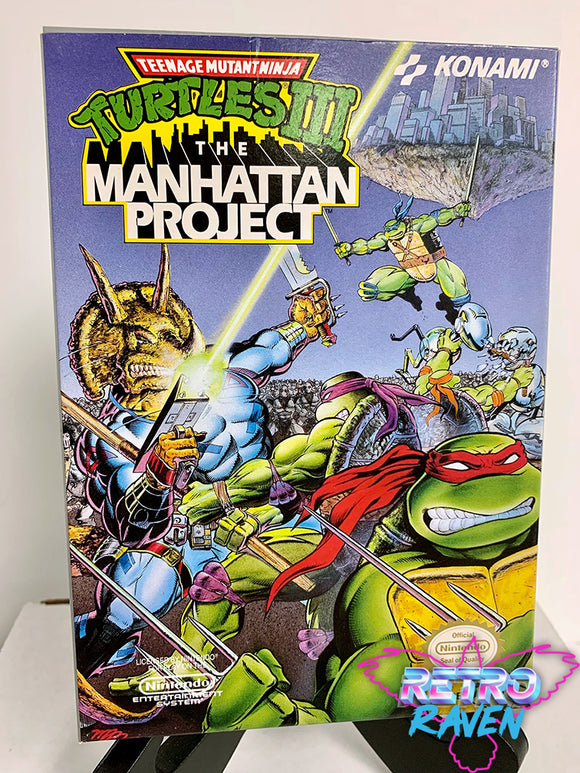 Teenage Mutant Ninja Turtles III: The Manhattan Project - Nintendo NES - Complete