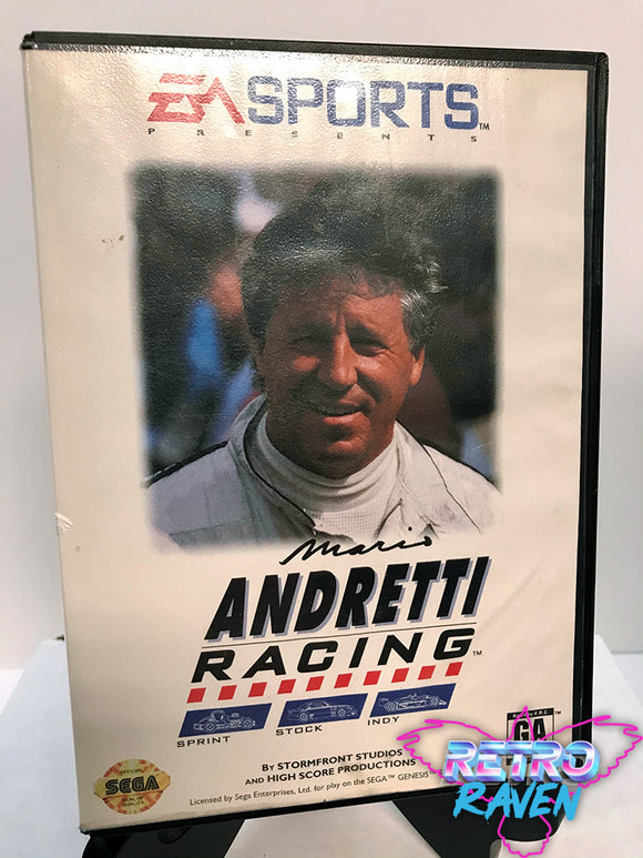 Mario Andretti Racing - Sega Genesis - Complete
