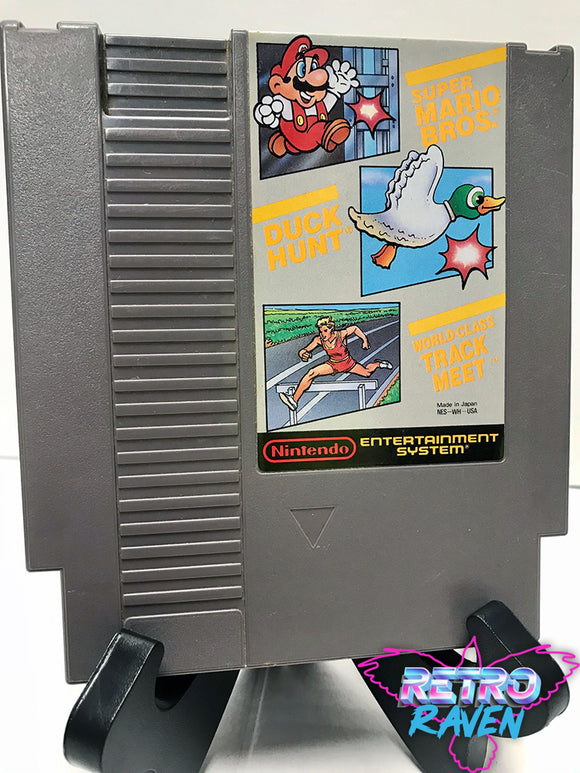 Super Mario Bros. / Duck Hunt / World Class Track Meet - Nintendo NES