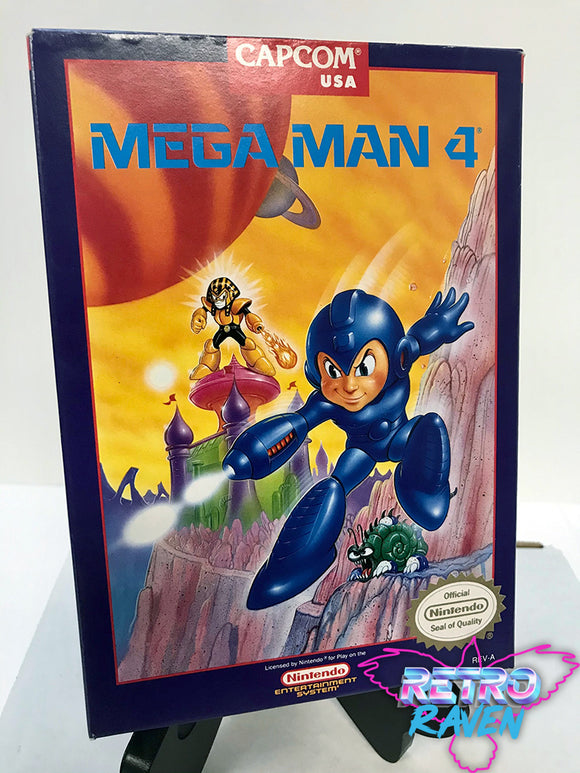 Mega Man 4 - Nintendo NES - Complete