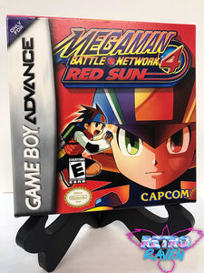 Mega Man Battle Network 4: Red Sun - Game Boy Advance - Complete