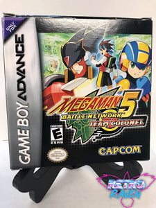 Mega Man Battle Network 5: Team Colonel - Game Boy Advance - Complete