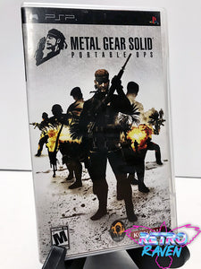 Metal Gear Solid: Portable Ops - Playstation Portable (PSP)