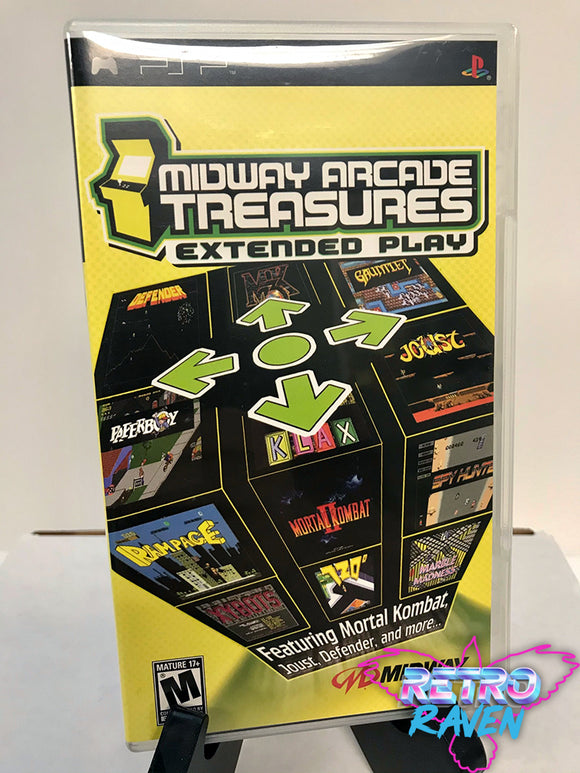 Midway Arcade Treasures: Extended Play - Playstation Portable (PSP)