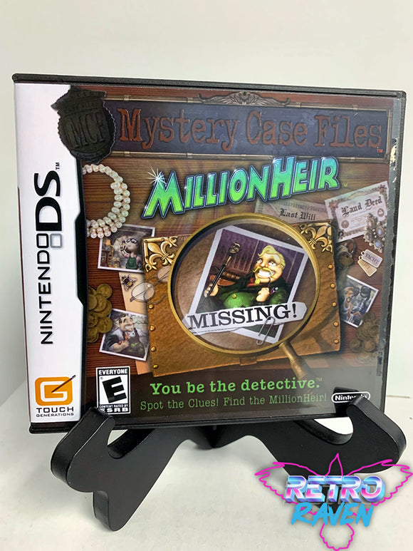 Mystery Case Files: MillionHeir - Nintendo DS