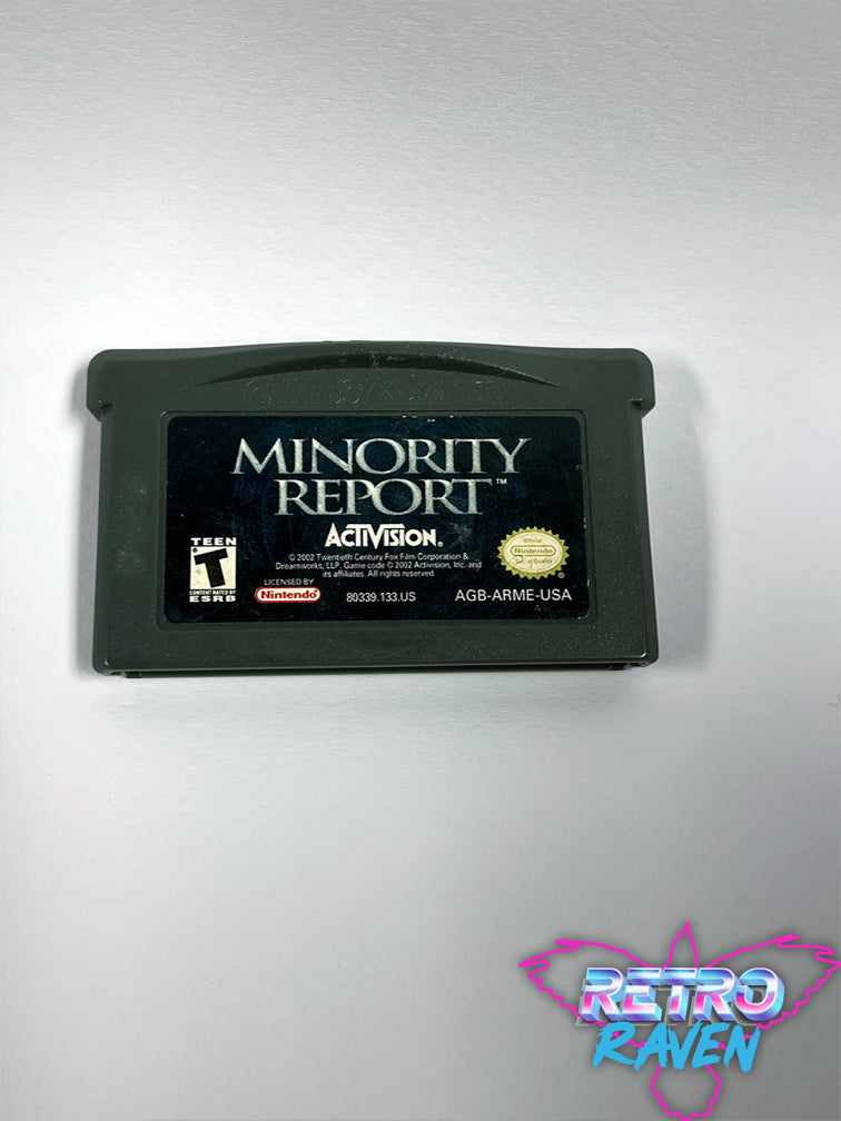 Minority Report: Everybody Runs - Game Boy Advance – Retro Raven Games