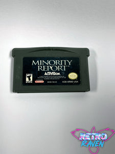 Minority Report: Everybody Runs  - Game Boy Advance