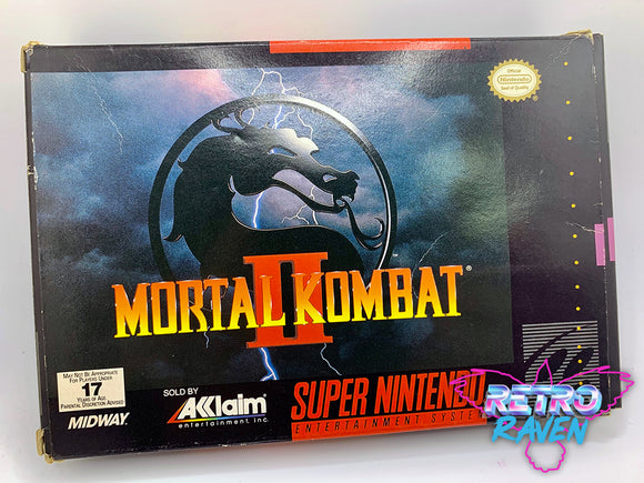 Mortal Kombat II - Super Nintendo - Complete