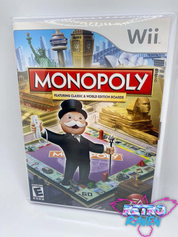 Monopoly featuring Classic & World Edition Boards - Nintendo Wii