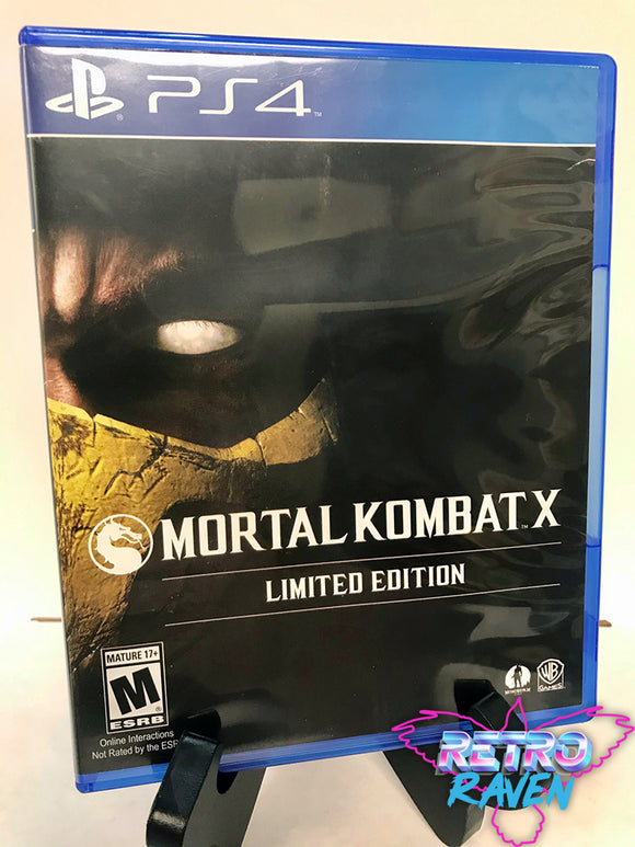 Mortal Kombat X (Limited Edition) Playstation – Retro Raven Games