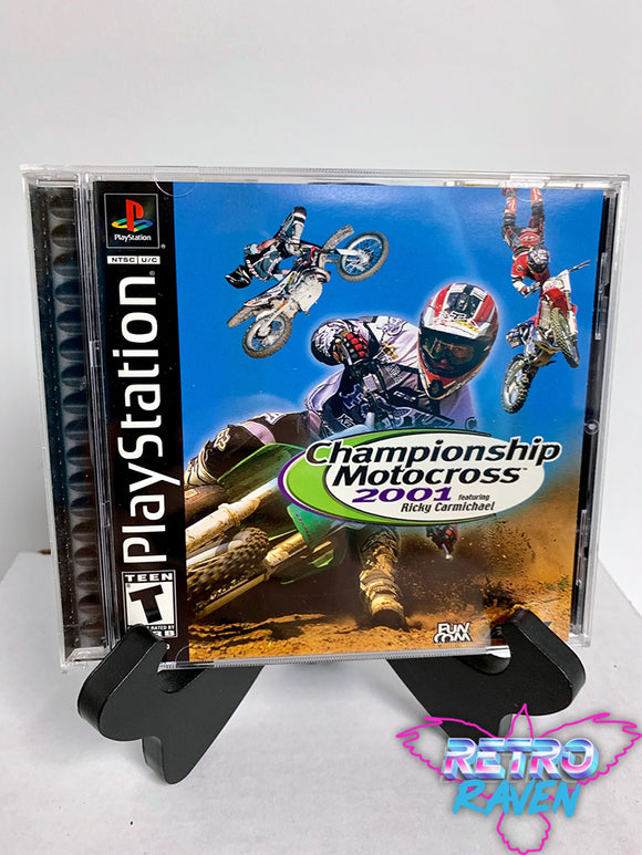Championship Motocross 2001 Featuring Ricky Carmichael - Playstation 1
