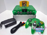 Jungle Green Nintendo 64 Console with Donkey Kong 64