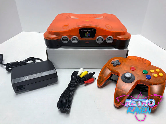 [Japanese] Daiei Hawks (Orange & Black) Nintendo 64 Console
