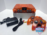 Fire Orange Nintendo 64 Console