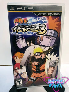 Naruto Shippuden: Ultimate Ninja Heroes 3 - Playstation Portable (PSP)