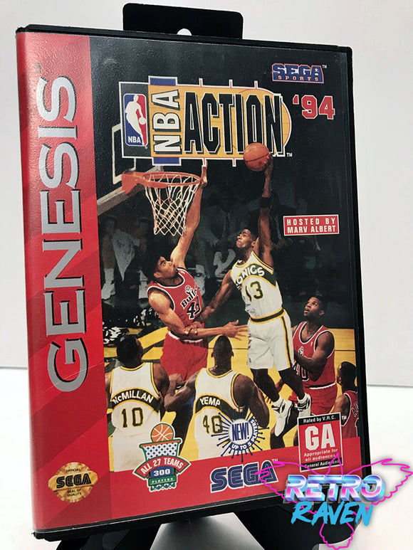 NBA Action '94 - Sega Genesis - Complete
