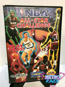 NBA All-Star Challenge - Sega Genesis - Complete