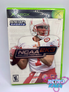 NCAA College Football 2K3 - Original Xbox