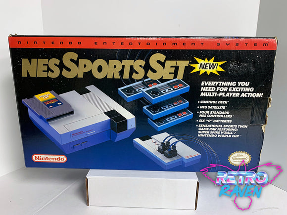 Nintendo NES Sports Set Console - Complete