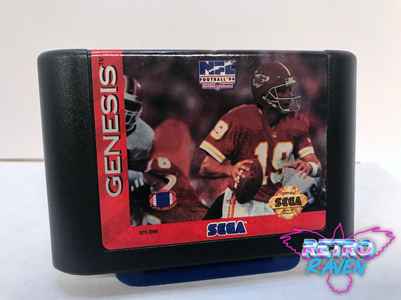 NFL Football '94 starring Joe Montana - Sega Genesis