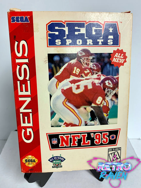 NFL '95 - Sega Genesis - Complete