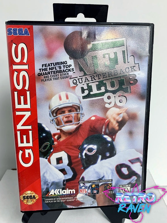 NFL Quarterback Club 96  - Sega Genesis - Complete