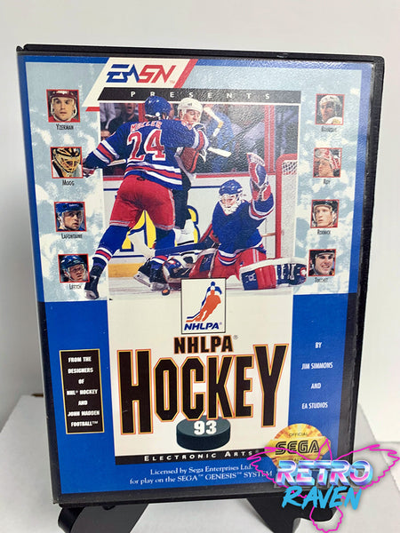 NHLPA Hockey '93 - Sega Genesis - Complete – Retro Raven Games