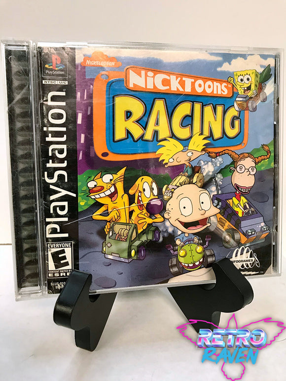 Nicktoons Racing PlayStation 1 Retro Raven Games nicktoons-racing-playstation-1-retro-raven-games