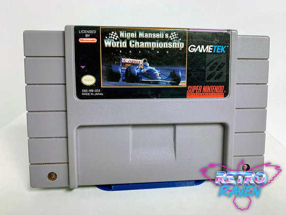Nigel Mansell's World Championship Racing - Super Nintendo