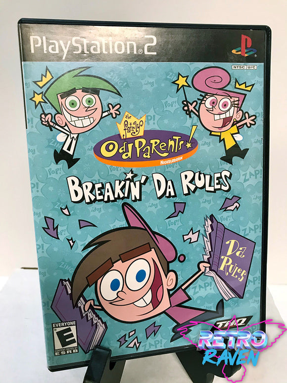 The Fairly OddParents!: Breakin' da Rules - Playstation 2 – Retro Raven ...