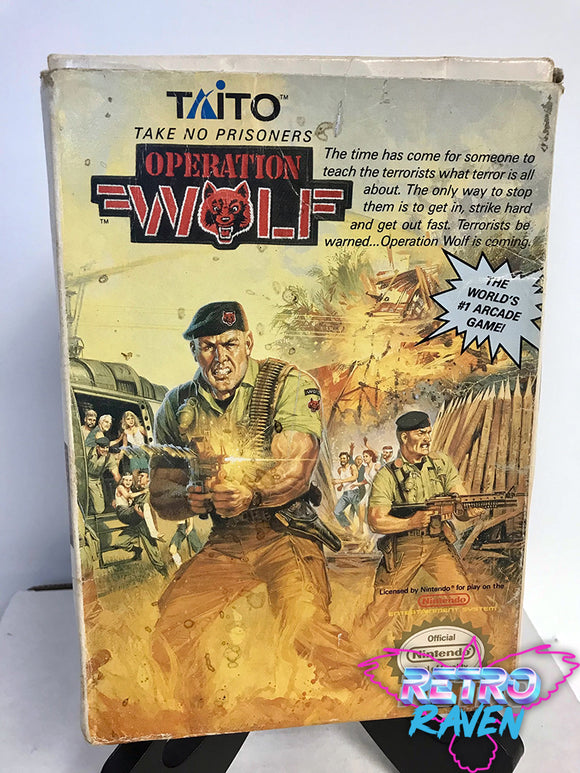 Operation Wolf - Nintendo NES - Complete