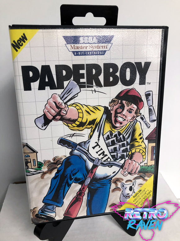 Paperboy - Sega Master Sys. - Complete